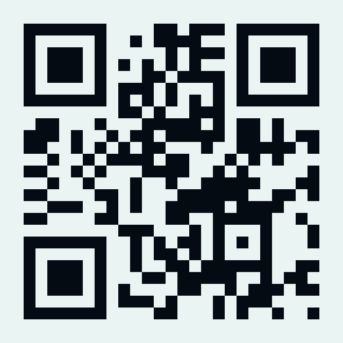 QR code linking to terio.io